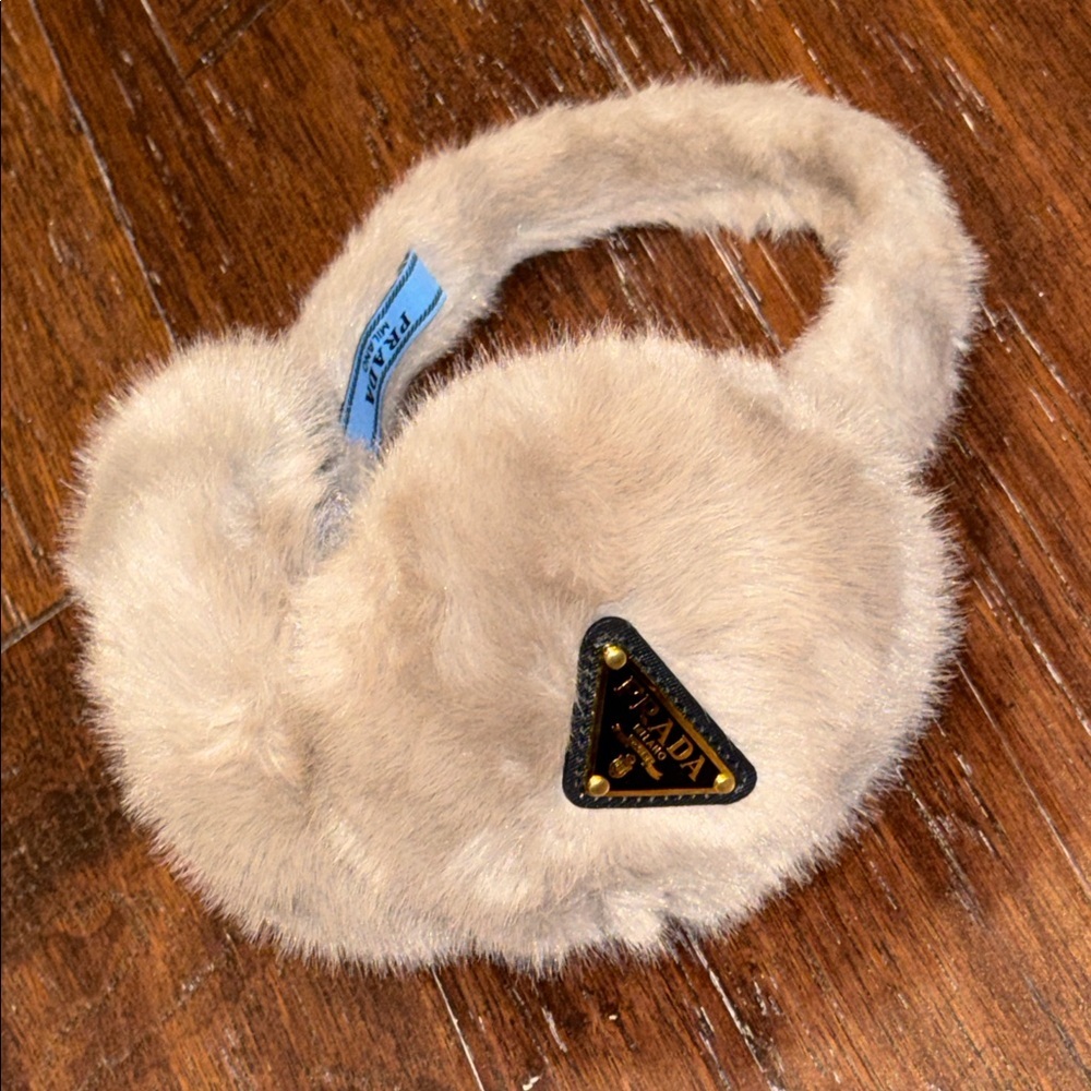 LUXE 🤎Handmade🤎 Fuzzy Tan Earmuffs